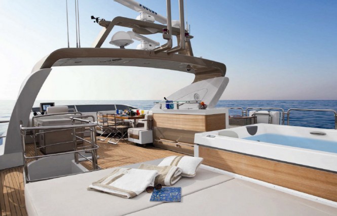 Azimut Grande 120SL Yacht Hull no. 3 - Exterior