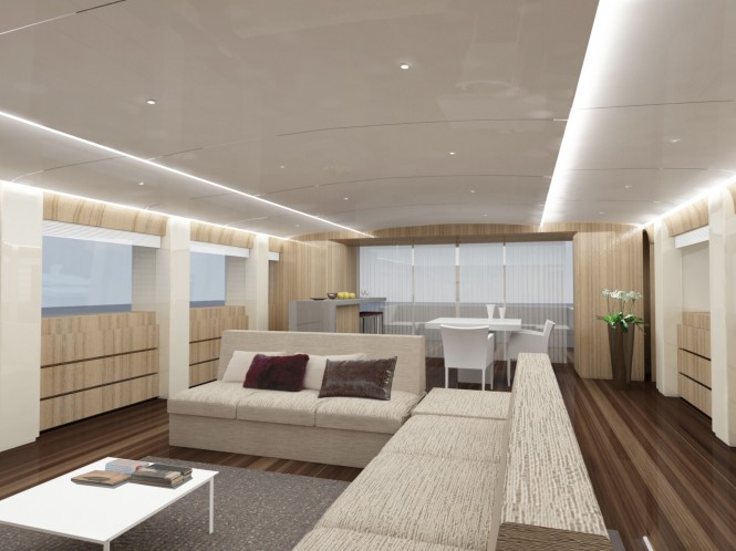 D95 superyacht - Interior