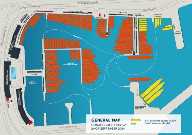 General layout - New exhibition