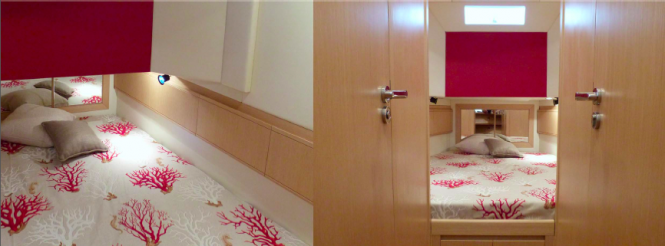 Interior of Hybrid 33 flybridge version