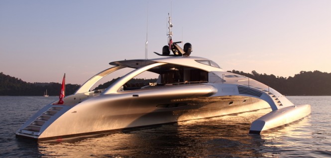 Luxury superyacht Adastra built by McConaghy Boats