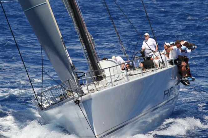 George David's Rambler 90 - Credit: RORC Caribbean 600/Tim Wright/photoaction.com