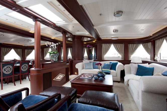 Superyacht Mikhail S. Vorontsov - Main Saloon