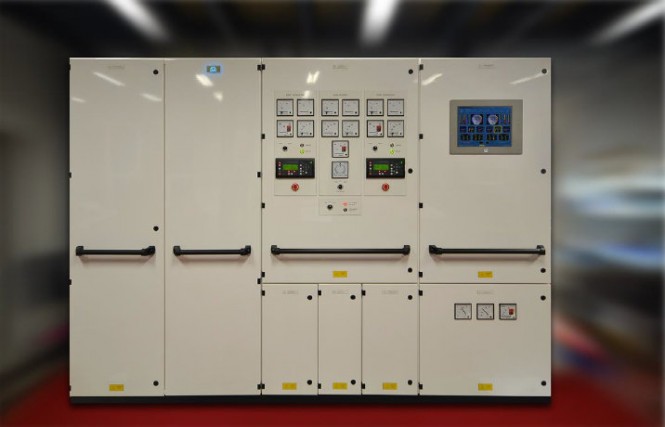 The latest class compliant superyacht switchboard by ETY to be installed on the 53m Feadship charter yacht MIRAGE