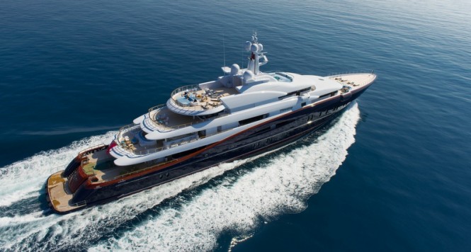 Luxury superyacht Nirvana