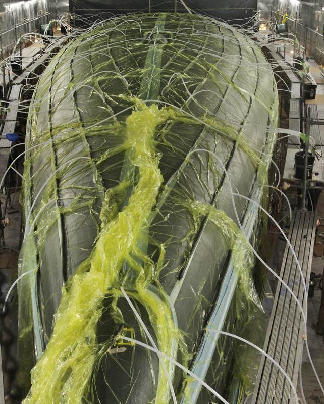 100ft carbon fibre superyacht hull mould announced by Hodgdon Yachts - Image credit to Onne van der Wal