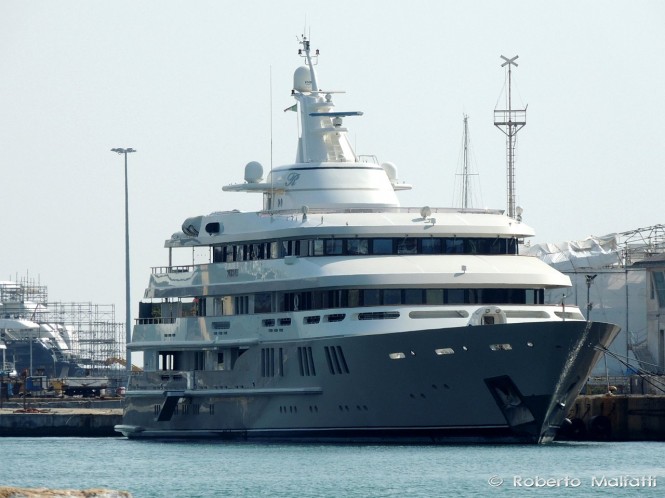 Amels Mega Yacht Reborn - Photo by Roberto Malfatti