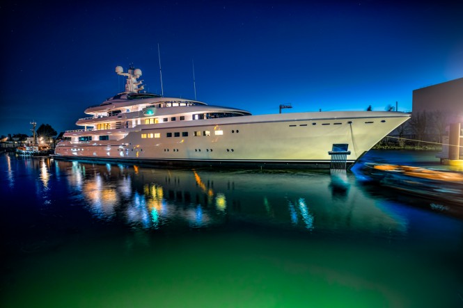 Luxury Motor Yacht KIBO - Image courtesy of Abeking und Rasmussen