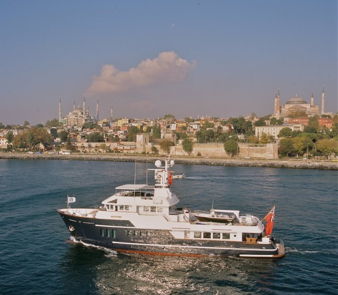 Luxury motor yacht Caressa K