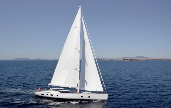 Luxury sailing yacht Sarafin