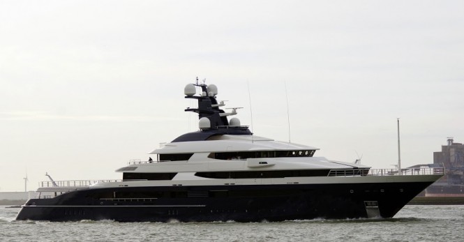 Oceanco luxury mega yacht Y709 - Photo by Kees Torn