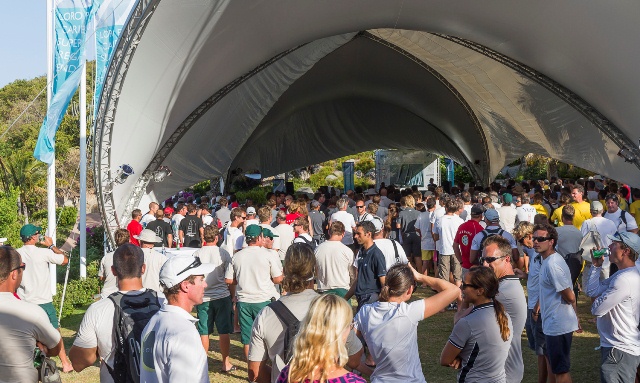 Owners and Crew Come Together to Celebrate the 2014 Loro Piana Caribbean Superyacht Regatta and Rendezvous. Carlo Borlenghi / Studio Borlenghi 