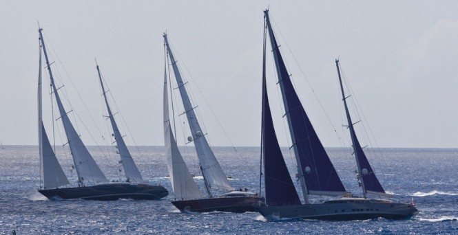 Saint Barths Bucket Super Yacht Regatta - Photo by Onne van der Wal