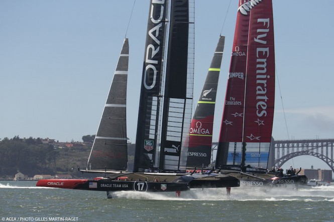 22/09/2013 - San Francisco (USA,CA) - 34th America's Cup - Final Match - Racing Day 12