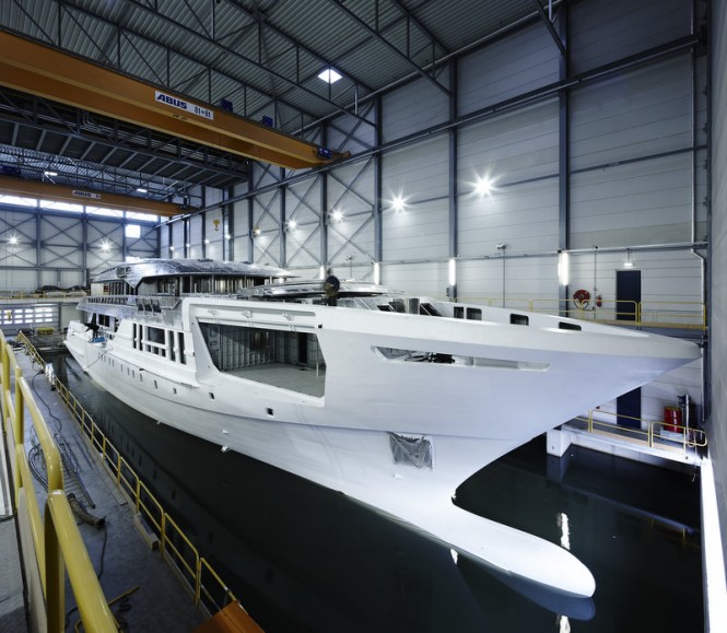 55m Heesen superyacht YN 17255 - Photo credit to Dick Holthuis Photography