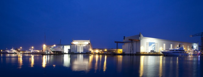 A hive of activity with 9 projects at the AMELS yard in Vlissingen – the Dutch yacht builder has never been busier.