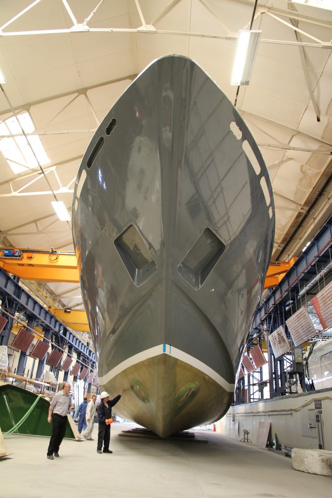 First Princess 35M Yacht Hull