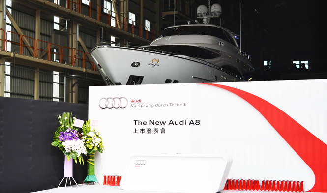 Horizon Group and Taiwan Audi team together for the launch of A8