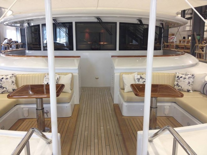 Luxury motor yacht Magic - Image credit to Front Street Shipyard