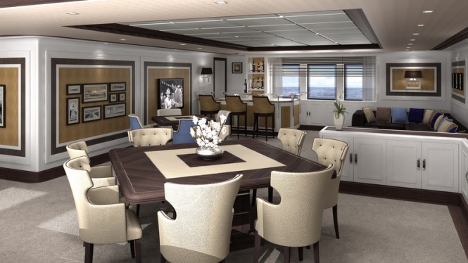 Luxury yacht FOREVER ONE - Dining