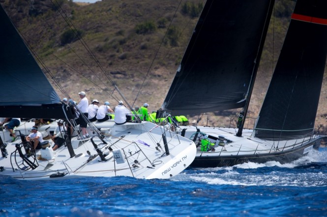 Luxury yachts Rambler and Bella Mente - Photo by Christophe Jouany