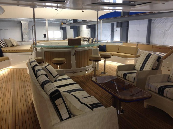 Magic superyacht - Sundeck - Image credit to Front Street Shipyard
