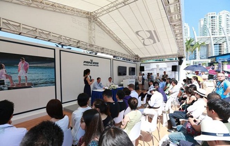 Princess Yachts in Hainan, China