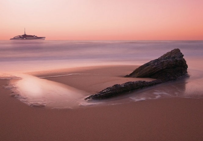 Rendering of the 140m superyacht Project VICTORY (Hull No. 6218) - Image credit to Fincantieri Yachts