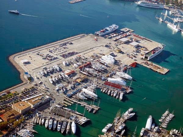 STP´s facilities in the popular Spain yacht charter destination - Palma