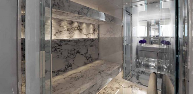 Sanlorenzo SD126-40 Yacht Owners Bathroom