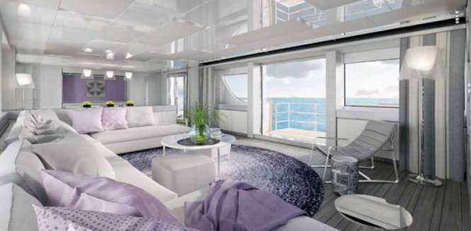 Sanlorenzo superyacht SD126-40 Salon