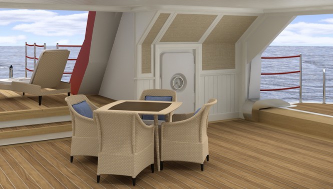 Superyacht FOREVER ONE - Beach Club