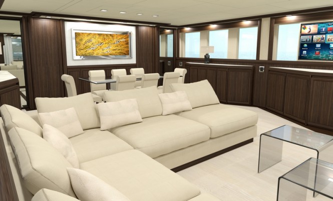Superyacht Gatsby - Salon