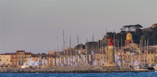 The popular Mediterranean yacht charter destination - St Tropez will host three days of inshore racing and the start of the Giraglia Rolex Cup - Image by Rolex Carlo Borlenghi