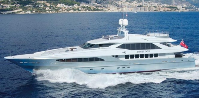 Luxury yacht Sweet Doll - Image by Heesen Yachts