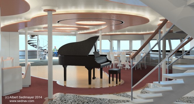 52m superyacht SPECTRUM 52 design - Interior