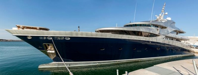71m Sevmash motor yacht VICTORIA (ex Baltika, Project A1331) at ISA Yachts - Photo credit to Paolo Zitti