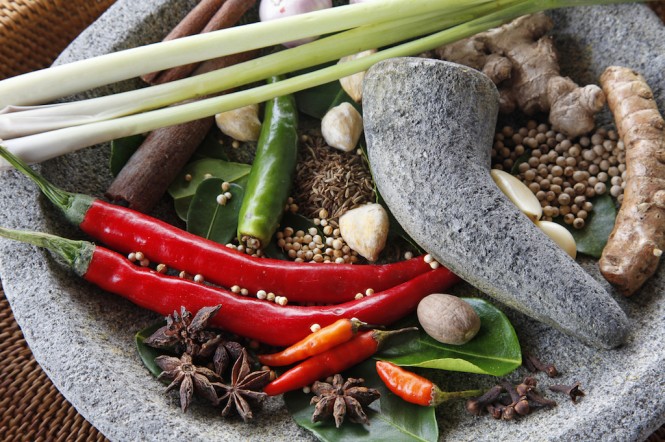 Charter Yacht Dunia Baru - Indonesian local spices