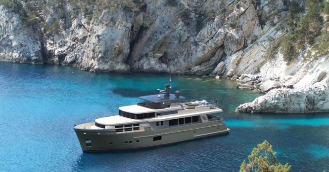 Continental Trawler 28.00 RPH Yacht from above