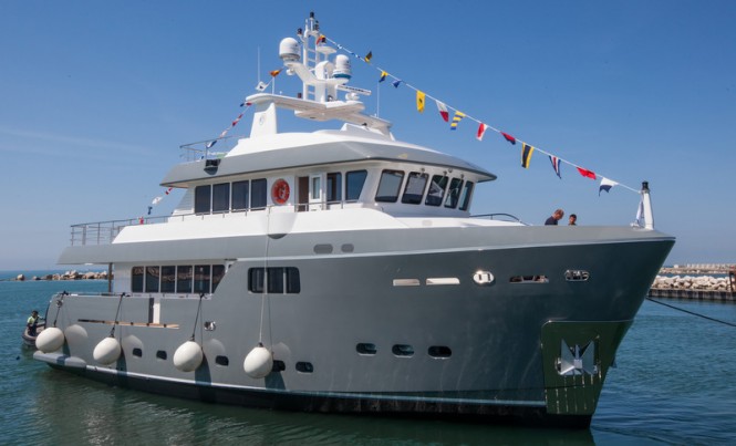Darwin Class 86 explorer yacht GRA NIL by Cantiere delle Marche