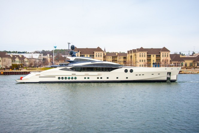 Designed by Nuvolari Lenard - Palmer Johnson built superyacht BLISS - PJ170-2