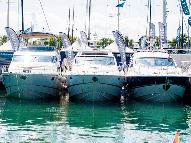 Fairline at the 2014 Palma Boat Show - Photo credit to Joan Colom