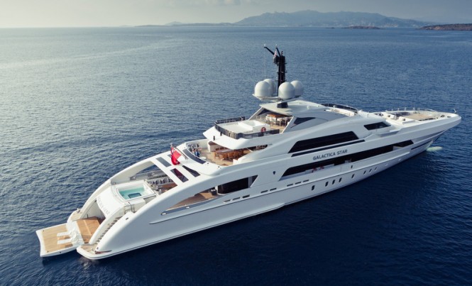 Galactica Star Yacht - Photo by Jeff Brown