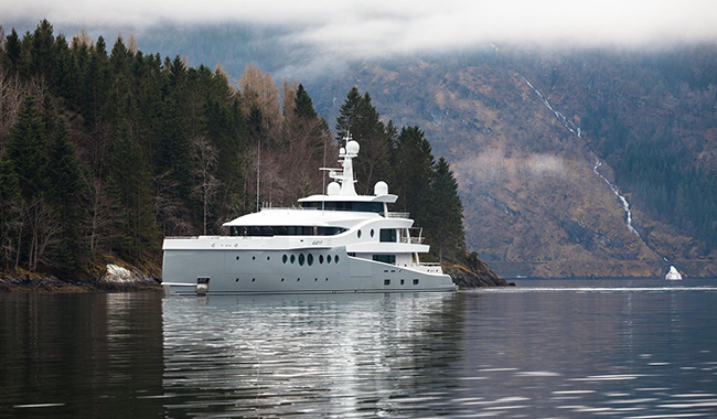 Luxury charter yacht EVENT