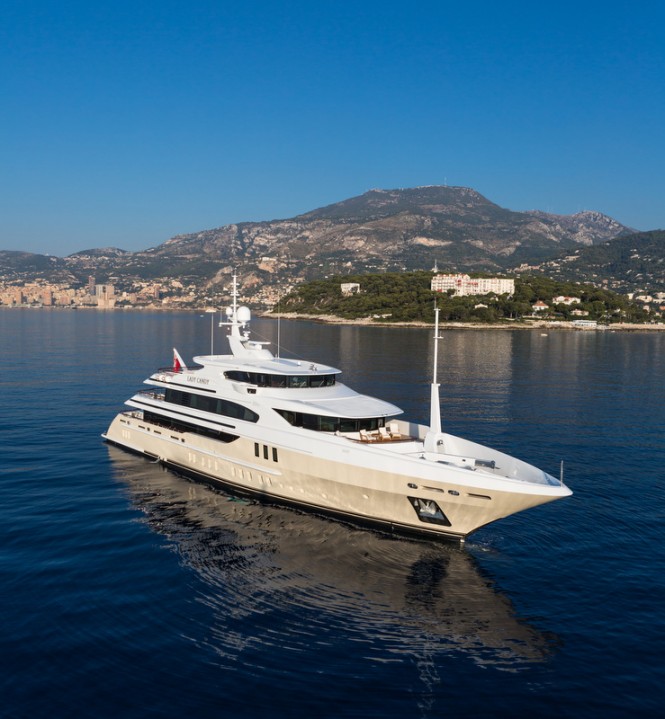 Luxury motor yacht Lady Candy - Image credit to Jeff Brown Superyacht Media