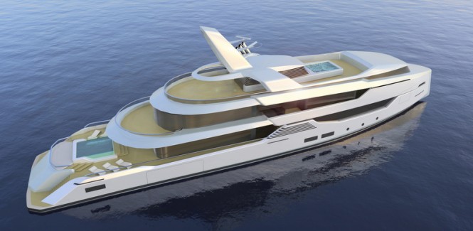 Luxury motor yacht Project U58