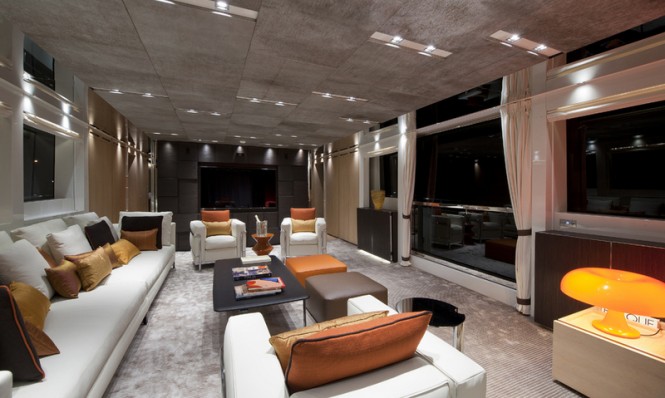 Luxury yacht SL96 Special Edition - Saloon