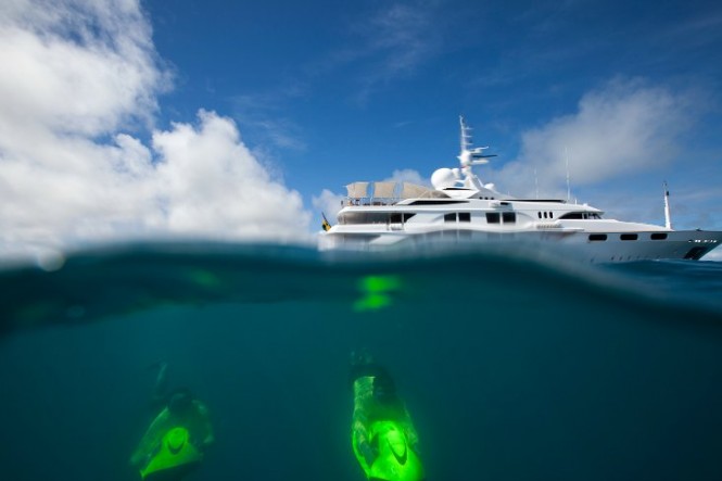 Luxury yacht Starfire