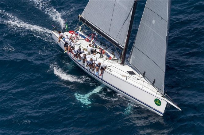 Marton Jozsa's Hungarian Mini Maxi Yacht Wild Joe. Photo by Rolex/Carlo Borlenghi