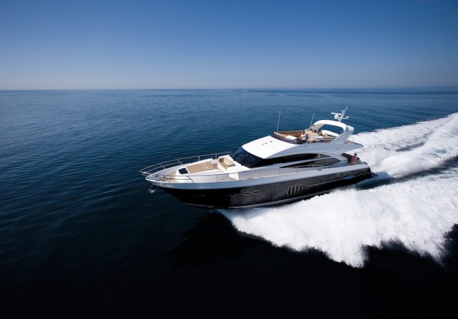 Motor Yacht Princess 72 - Image courtesy of Princess Yachts International